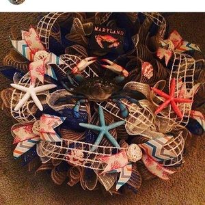 Not for sale...Maryland Blue Crab Wreath
